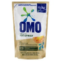 SABAO LIQ OMO 900ML FORCA NATUREZA