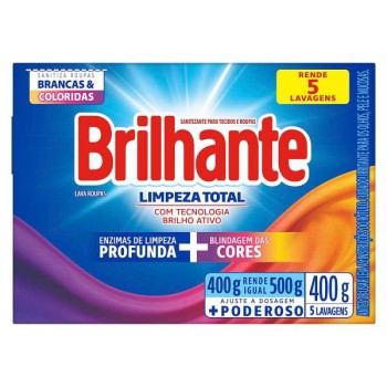 SABAO PO BRILHANTE 400G TOTAL CARTU