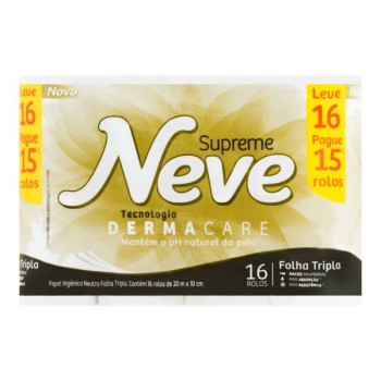 PAPEL HIG NEVE 16X30M L16P15 SUPREM