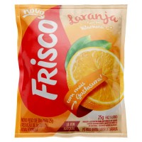 SUCO FRISCO 25G LARANJA NOVO