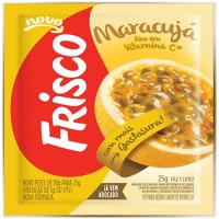 SUCO FRISCO 25G MARACUJA NOVO