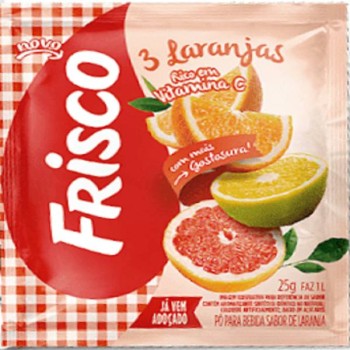 SUCO FRISCO 25G TRES LARANJAS