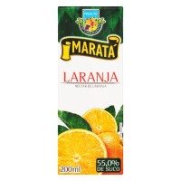 SUCO MARATA 200ML LARANJA