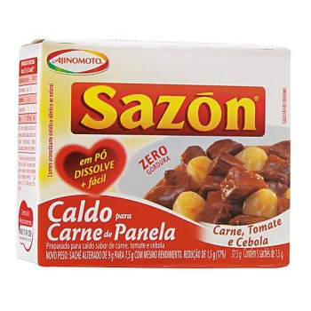 CALDO SAZON 37.5G CARNE