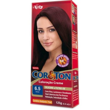 TINT COR&TON CREME 6.5 ACAJU